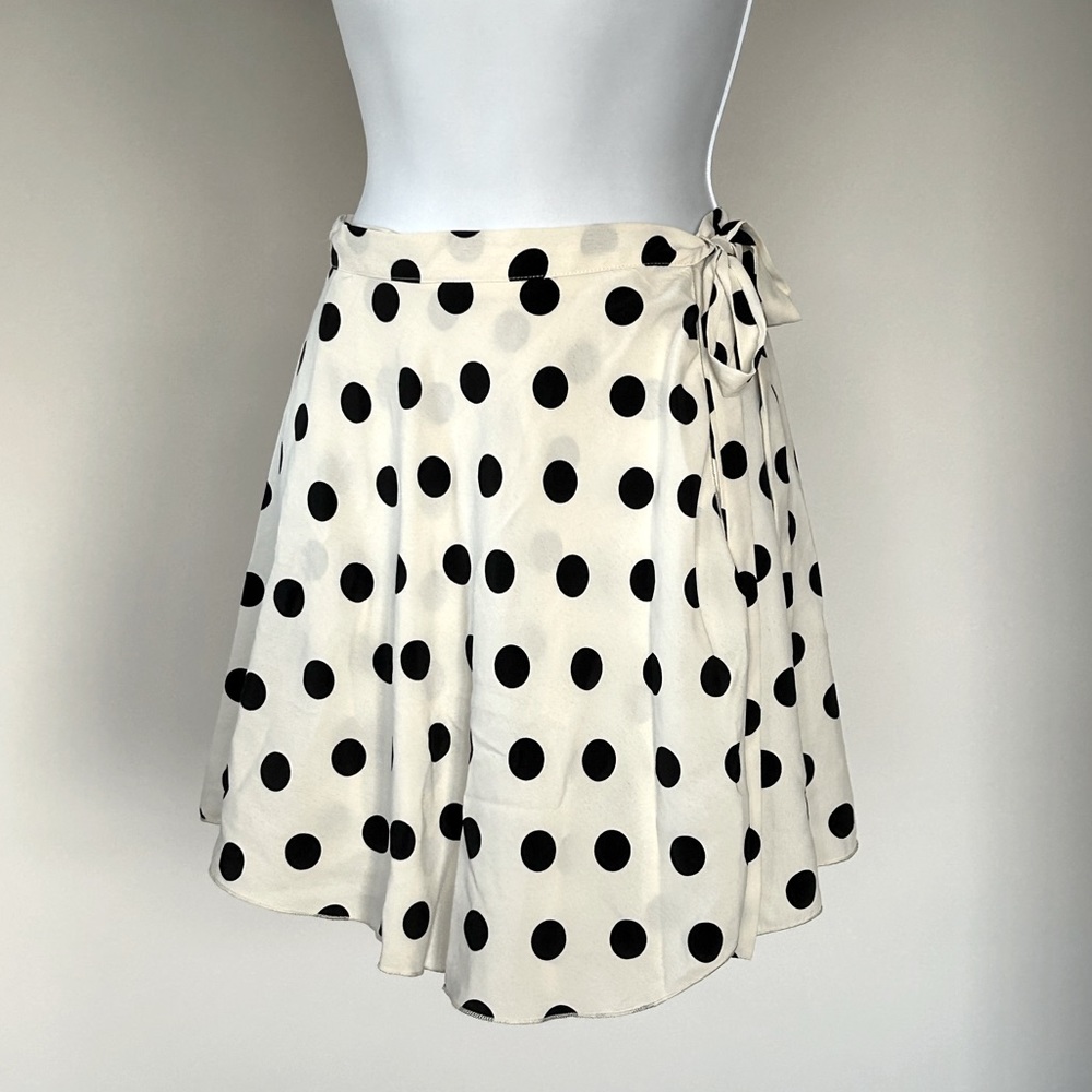 Altar’d State Polka Dot Wrap Skirt